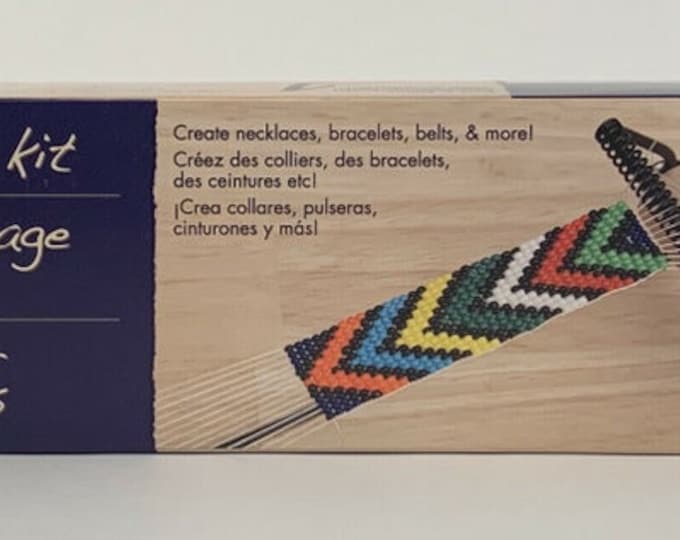 Beadsmith Metal Bead Loom Kit 5.8 X 17 Cm Weaving Loom Area Etsy UK