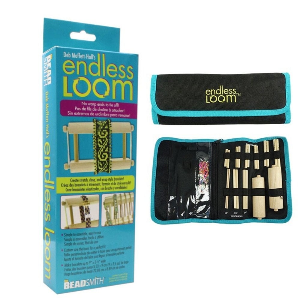 ENDLESS LOOM™, Beading Loom, Wrap bracelet, Portable Travel Size