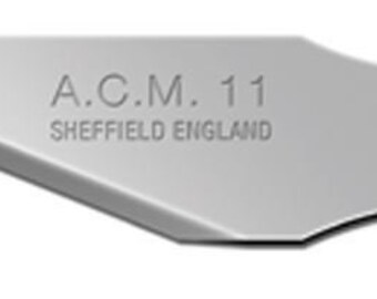 Swann-Morton A.C.M  No 11  , Art , Craft  And Modellers Blades, Art & Crafting Tools ,Hobby Craft Tools Made in SHEFFIELD ENGLAND