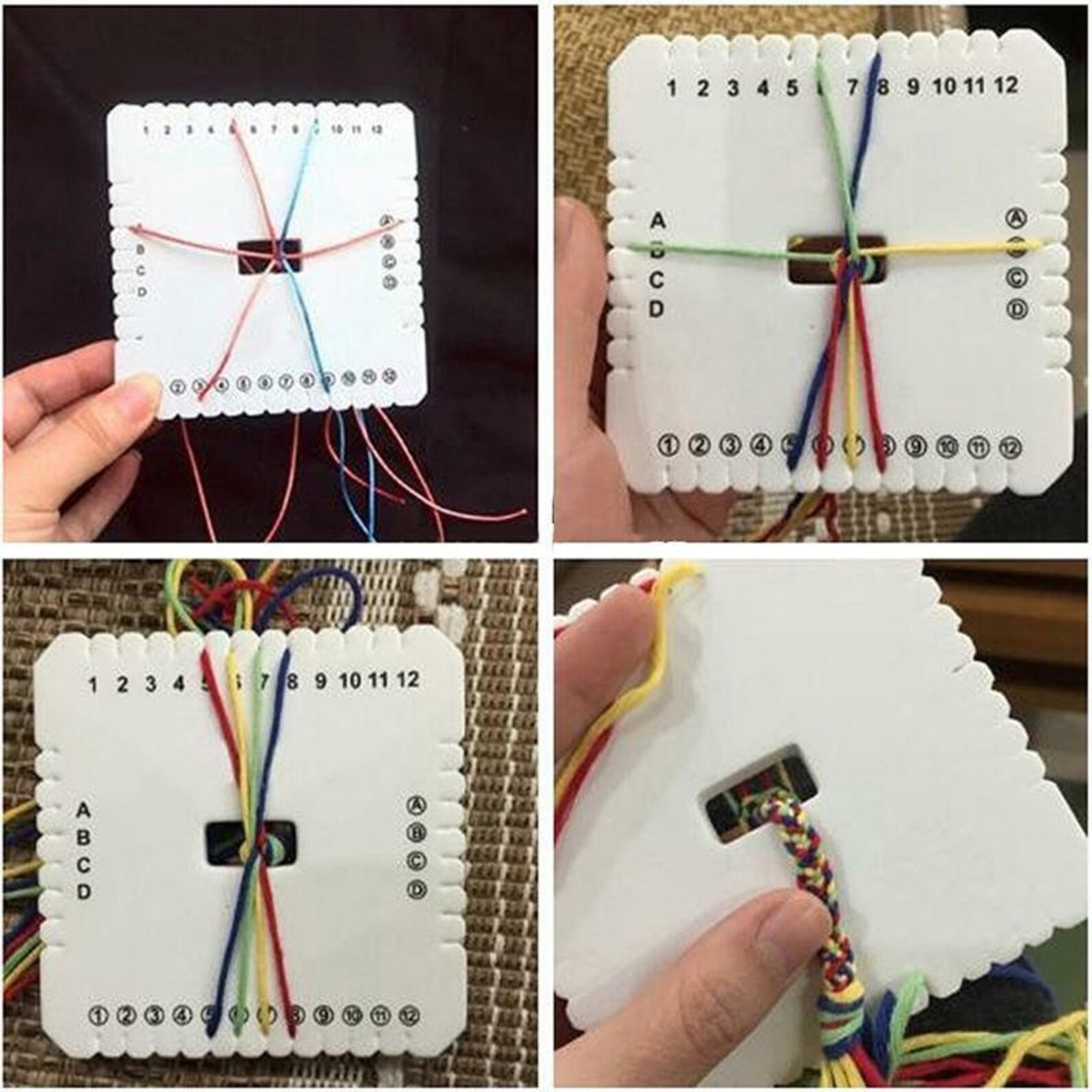 Beadsmith Kumihimo Square Disk Creat Round & Flat Braid Etsy Ireland