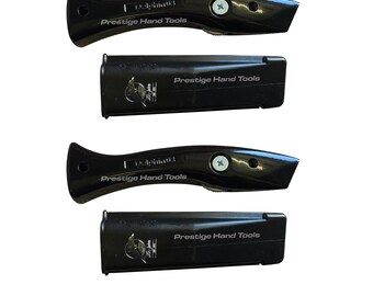 Set Of 2 X Black Delphin HANDLE Dolphin Carpet Fitter Professional Tool with Holster