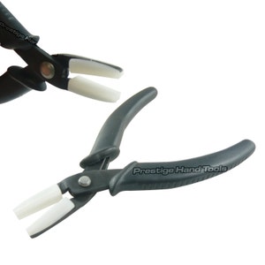 Economy Double Nylon Jaw flat Nose pliers Jewellery Making tools Prestige #1938
