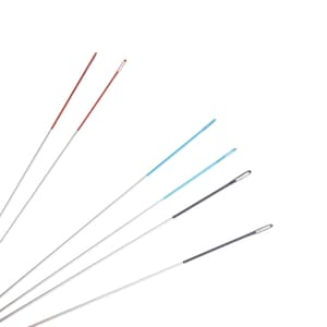 Beadsmith coloreyes beading needles 6-piece set – sizes 10/11/12, color-coded for loom & jewelry projects