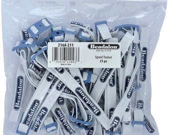 Beadalon 25-piece spool tamer set, adjustable wire dispenser hobby craft