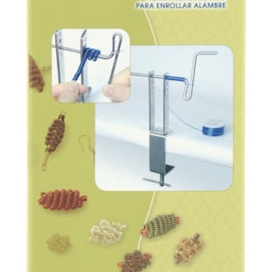 May include: A yellow box with the text "Artistic Wire®" and "Coiling Gizmo® Deluxe Econo Winder" on it. The box shows a silver wire coiling tool with a U-shaped bracket and five crank rods. The box also shows several examples of coiled wire.