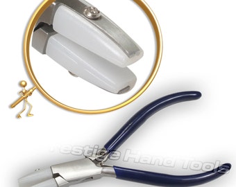 Prestige Double Nylon Jaw Flat Nose pliers Opticians Jewellery making tools