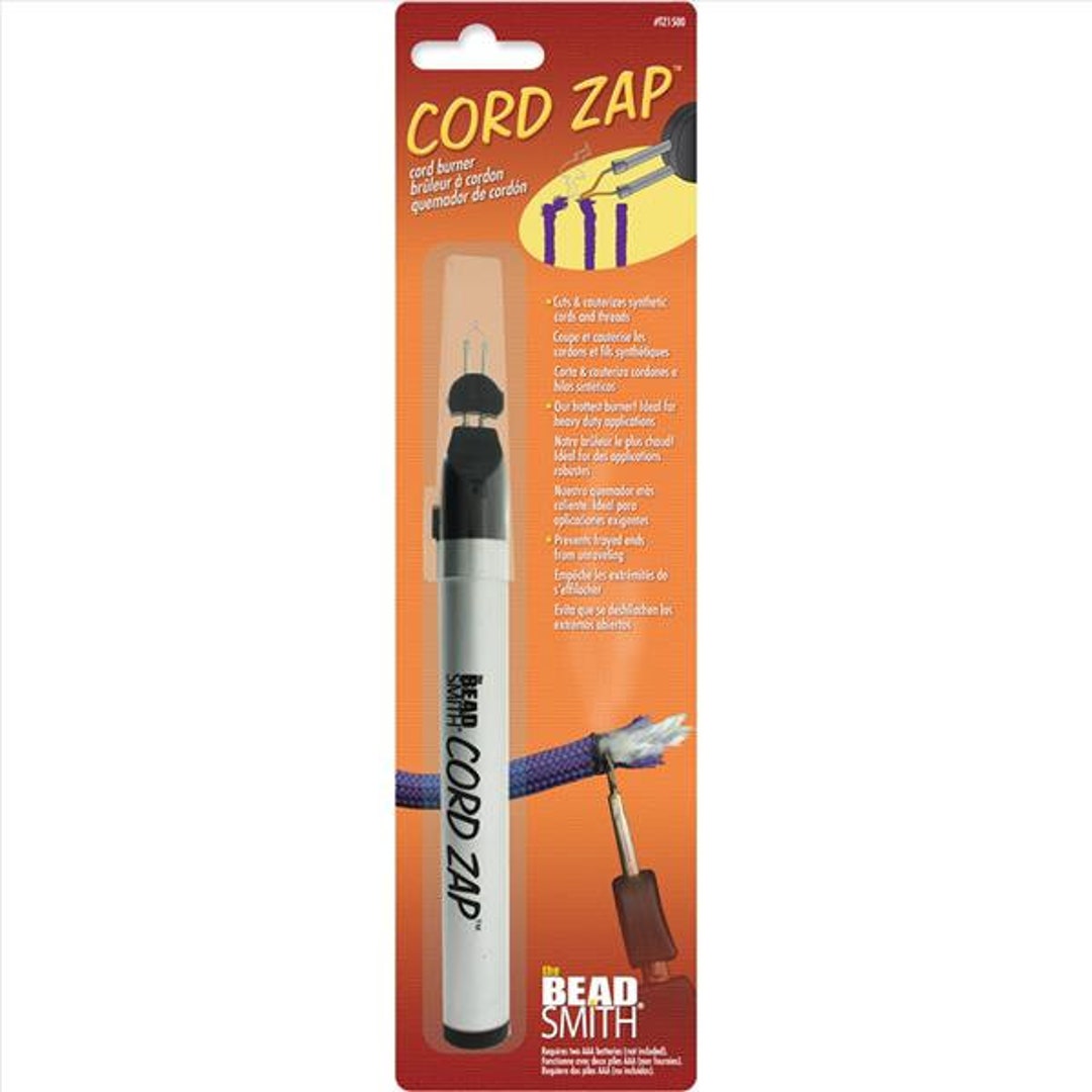 Beadsmith Cord Zap, Cord Burner, Heavy Duty Strength ,jewellery Making