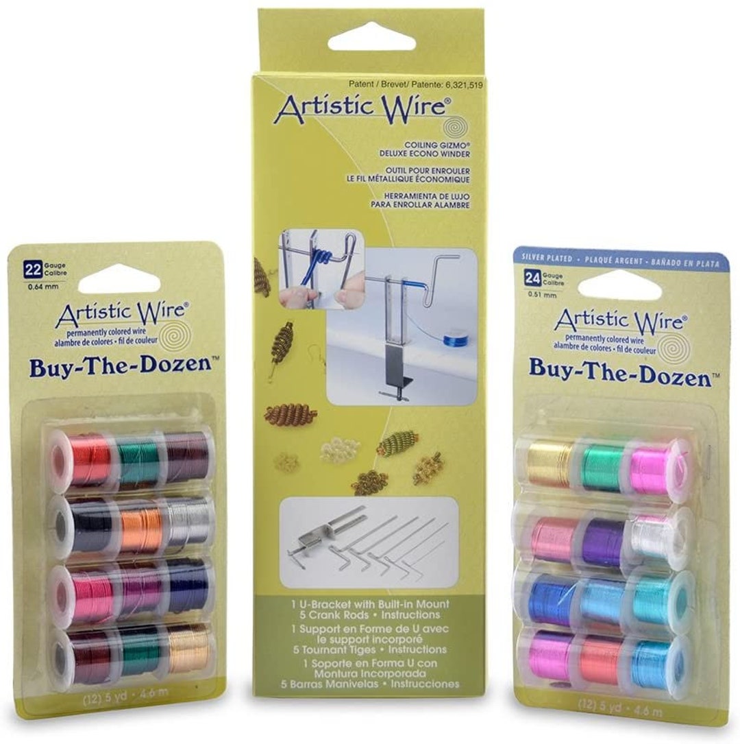 Artistic Wire Coiling Gizmo Deluxe Kit With Buy the Dozen 22 - Etsy