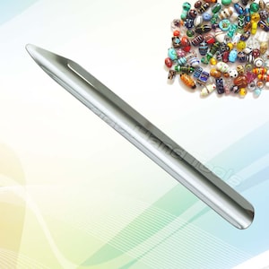 Bead scoop shovel 6&quot; long, Stainless Steel perfect jewellery making/ bead weaving tool ,Picking/Sorting Bead Tool,Hobby Craft Tools, #038