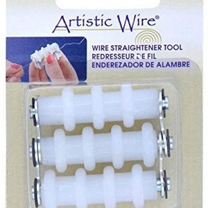 Beadalon Artistic Wire Straightener Tool Original,  Nylon Wire Straightener, Wire Forming Tool,Jewellery &Crafting Tool, Hobby Craft Tool,