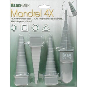 Beadsmith multi mandrel 4x  mix set wire wrapping ,forming, bending, shaping jewelley making tool, art & craft tool