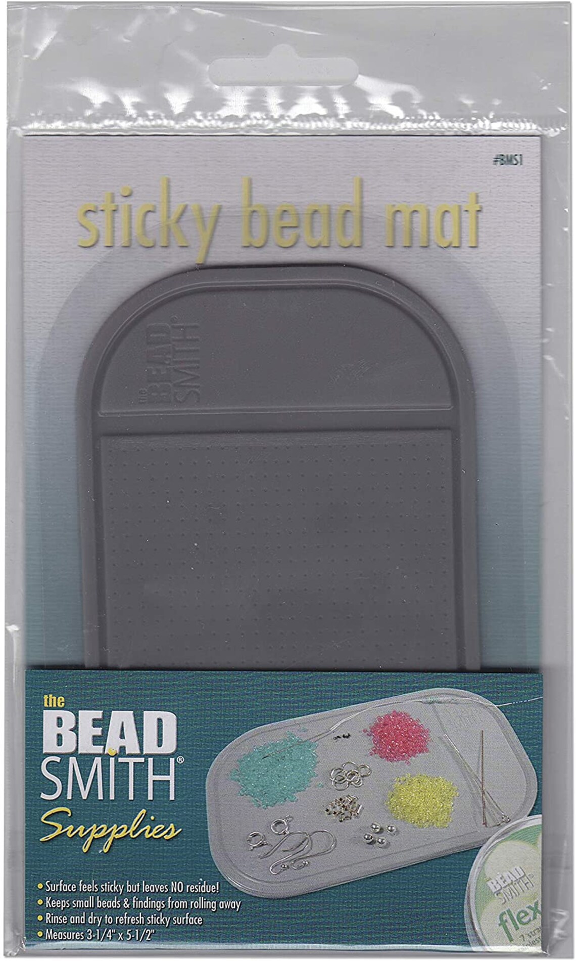 Beadsmith Sticky Bead Mat 3.25x 5.5 Beading Mat Etsy