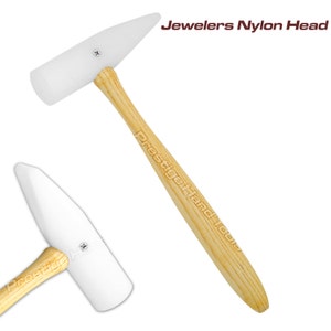 Prestige Nylon Wedge Hammer Jewellers watchmakers Non marring metal work # 1018