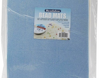 Beadalon Large Foam Bead Mats 9 x 12 Inch pack of 3, Jewellery Making tool, Art & Craft tool, Hobby Craft tool