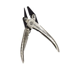 Forming Pliers Parallel Action Round & Nylon Jaw Flat Nose Pliers 14 cm #06115