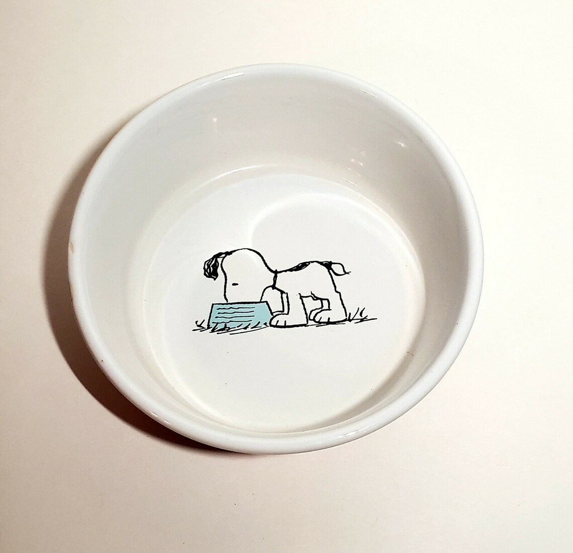 GibsonPEANUTSSnoopy Ceramic Dog Dish/Bowl 5W Etsy