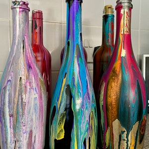 Customised Art Wine Bottles