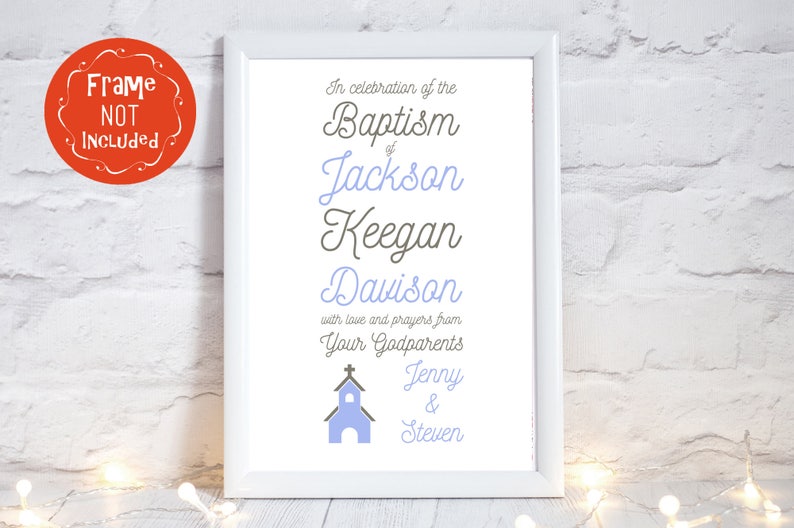personalised christening gifts from godparents
