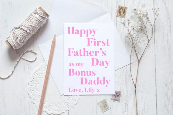 step dad first fathers day