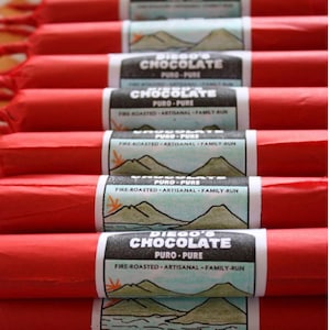 6 Dark Chocolate Rolls Mayan Made in Guatemala Choose Your Own Assortment with Hand-Colored Labels image 7