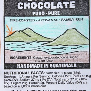 Puro 4 Pack 80% Vegan Mayan Dark Chocolate Rolls image 3