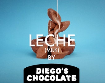 Dark Milk / Leche – 65% Cacao Chocolate Rolls with Extra Milk – 4 Pack