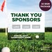 Custom Golf Tournament Sponsor Signs – 10 Pack, Double-sided - Etsy