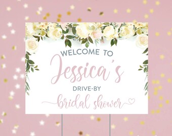 Bridal Shower Sign - Bridal Lawn Sign - Yard Sign - Drive By - Bridal Parade