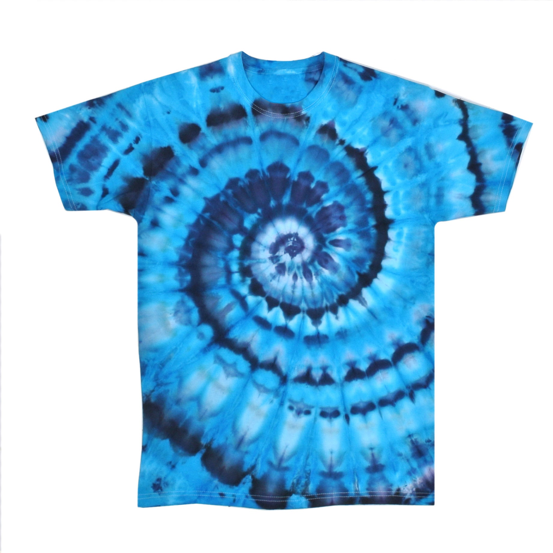 T-shirt tie-dye spiral. FREE SHIPPING | Etsy