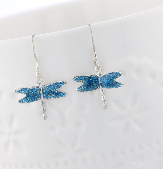 Woodland Dragonflies in Blue Woodland Dragonflies in Blue