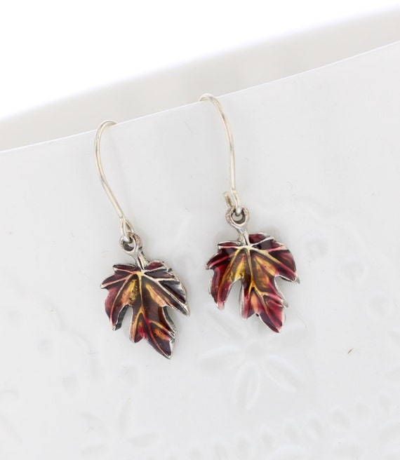 Brass Enameled Pink Crab Earrings Brass Enameled Pink Crab Earrings