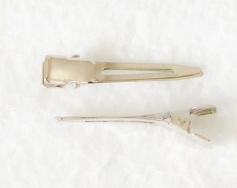 1.75" Single Prong Alligator Clip, Hair Clips, Alligator Clips, Bow Clips, Wholesale Clips, Lot of 10