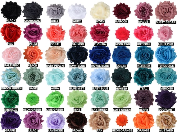 Shabby Flower Shabby Chic Shabby Rose trim Wholesale Purple Paisley Rose Trim Chiffon Flower Purple Paisley Shabby Flower Trim