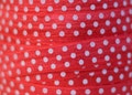 5\/8 inch Elastic, Polka Dot Elastic for Headbands and Hair Ties, 5\/8