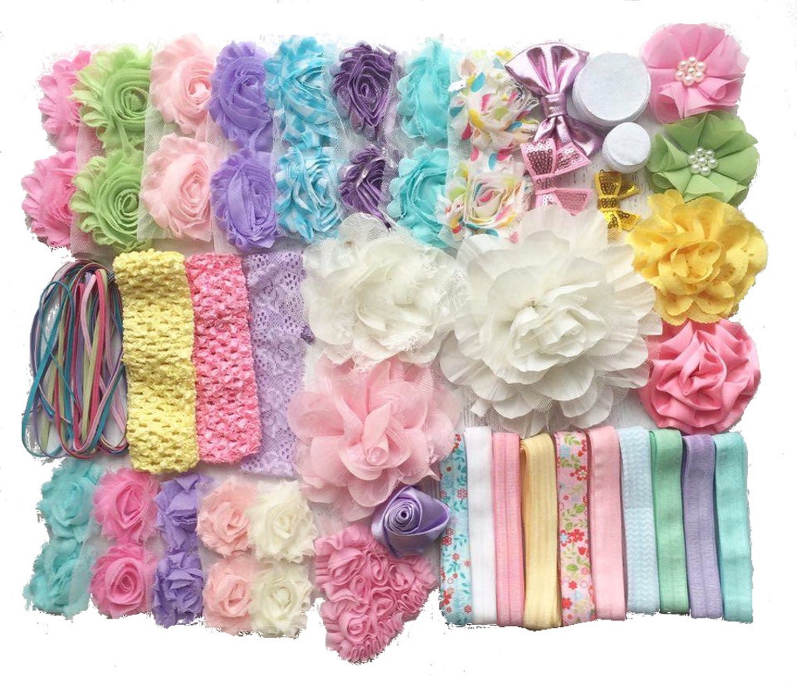 Baby Shower Headband Kit springtime Pastels Baby Etsy