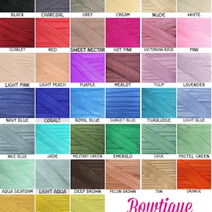 Fold Over Elastic 1&quot;, Fold Over Elastic for Headbands or Sewing Projects, 1 inch Foldover Elastic by the 1 yard, 5 or 10 yards, 39 Colors