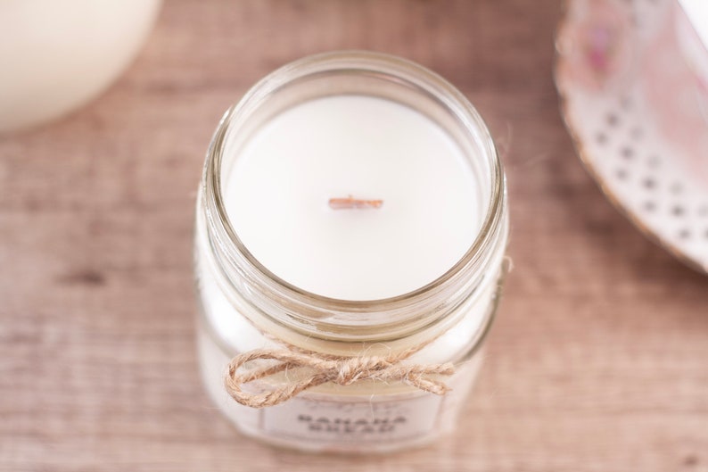 Banana Bread Scented Soy Candle - Thumbnail 3