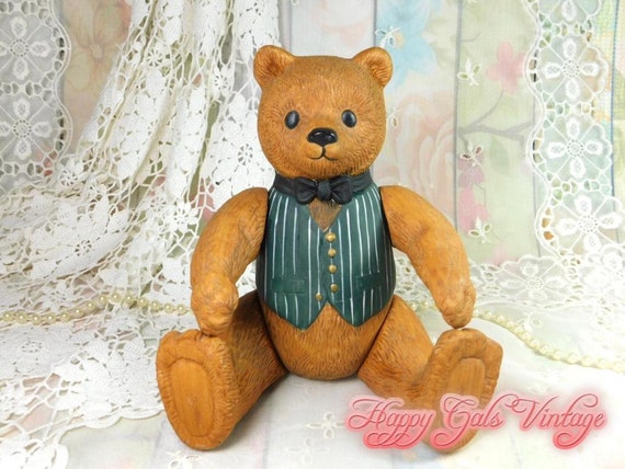 ceramic teddy bear