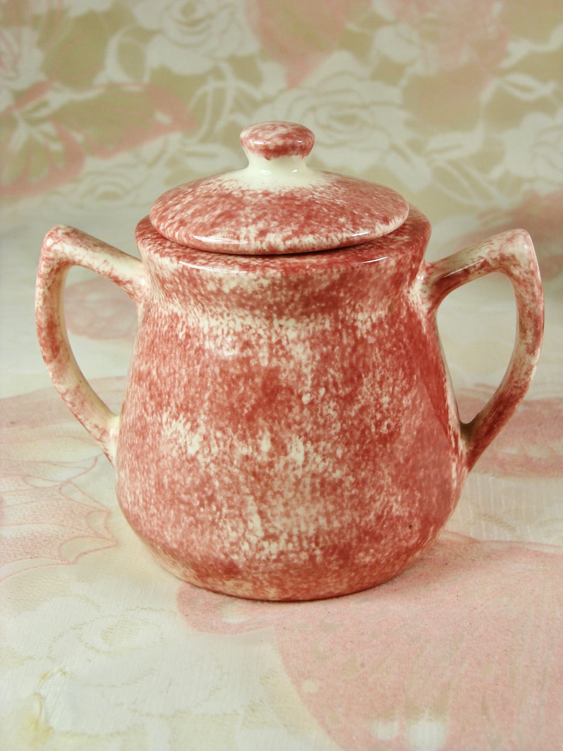 Pink Creamer and Sugar Bowl Set Pink Ceramic Cream and Sugar Etsy