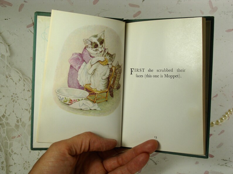 The Tale of Tom Kitten Book by Beatrix Potter 1935 Vintage | Etsy