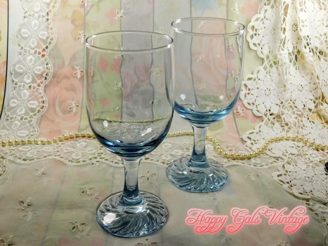 Blue Ceramic Wine Glasses main image 1