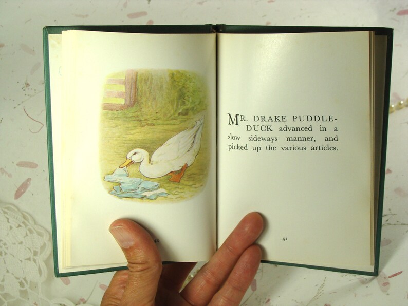 The Tale of Tom Kitten Book by Beatrix Potter 1935 Vintage | Etsy