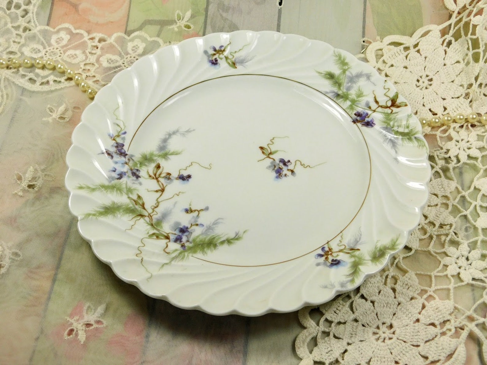 Haviland Limoges Orsay Plate From France Vintage Haviland Etsy