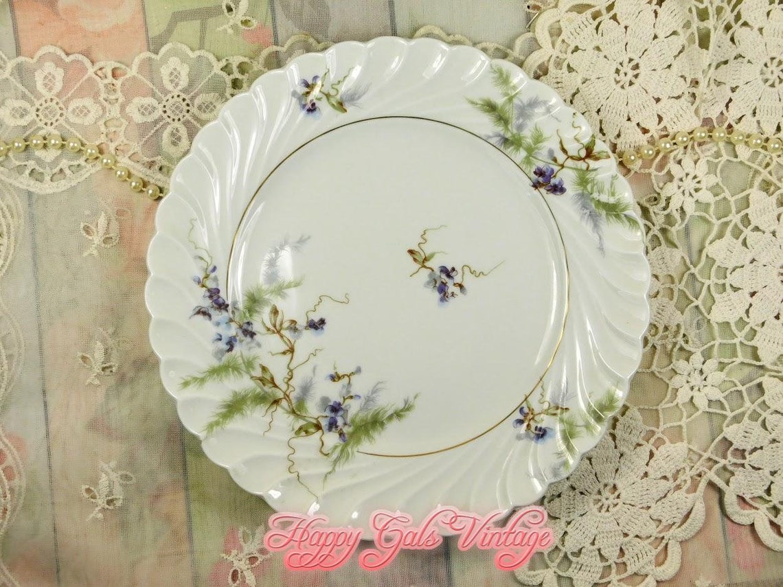 Haviland Limoges Orsay Plate From France Vintage Haviland Etsy