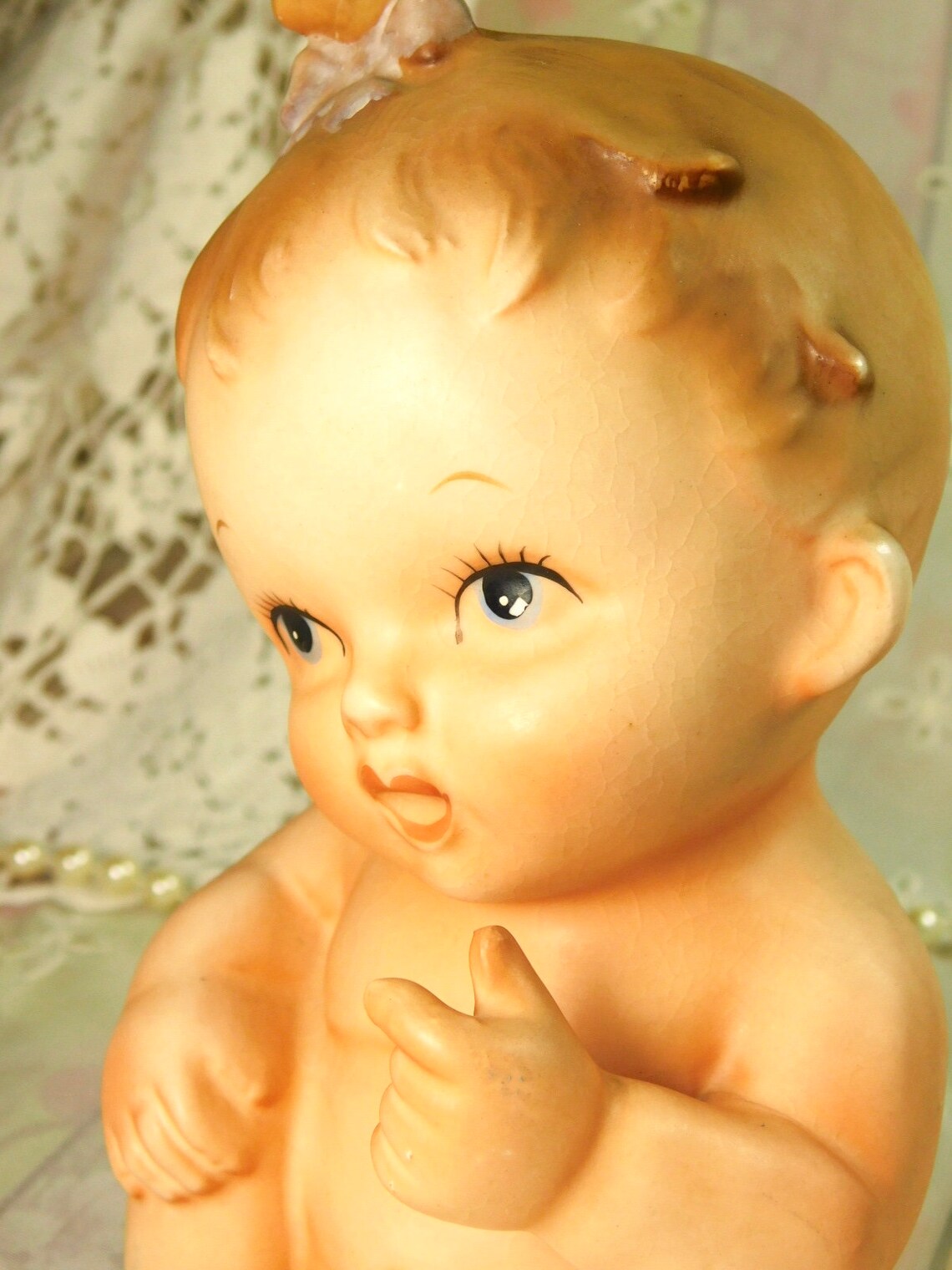 Napco Baby Figurine Bank 1961 Vintage Napco Porcelain Baby Etsy Australia