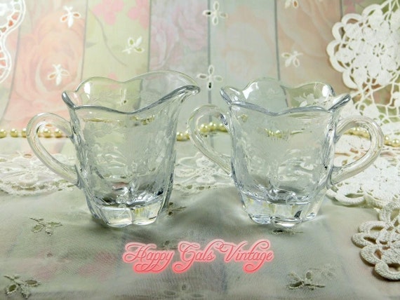 Etched Can-Can Pitcher Set, 7-pces