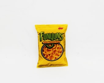 funyuns pin or magnet (chips lapel, pin, funyuns lapel)