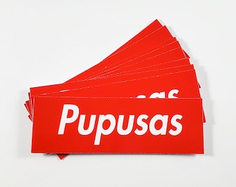 Pupusas sticker (latino stickers, salvadoran stickers)