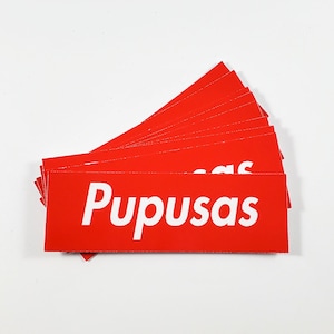 Pupusas Sticker (Latino Aufkleber, salvadorianische Sticker)
