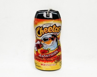 Hot cheetos asteroids keychain (hot cheetos, cheetos asteroids)